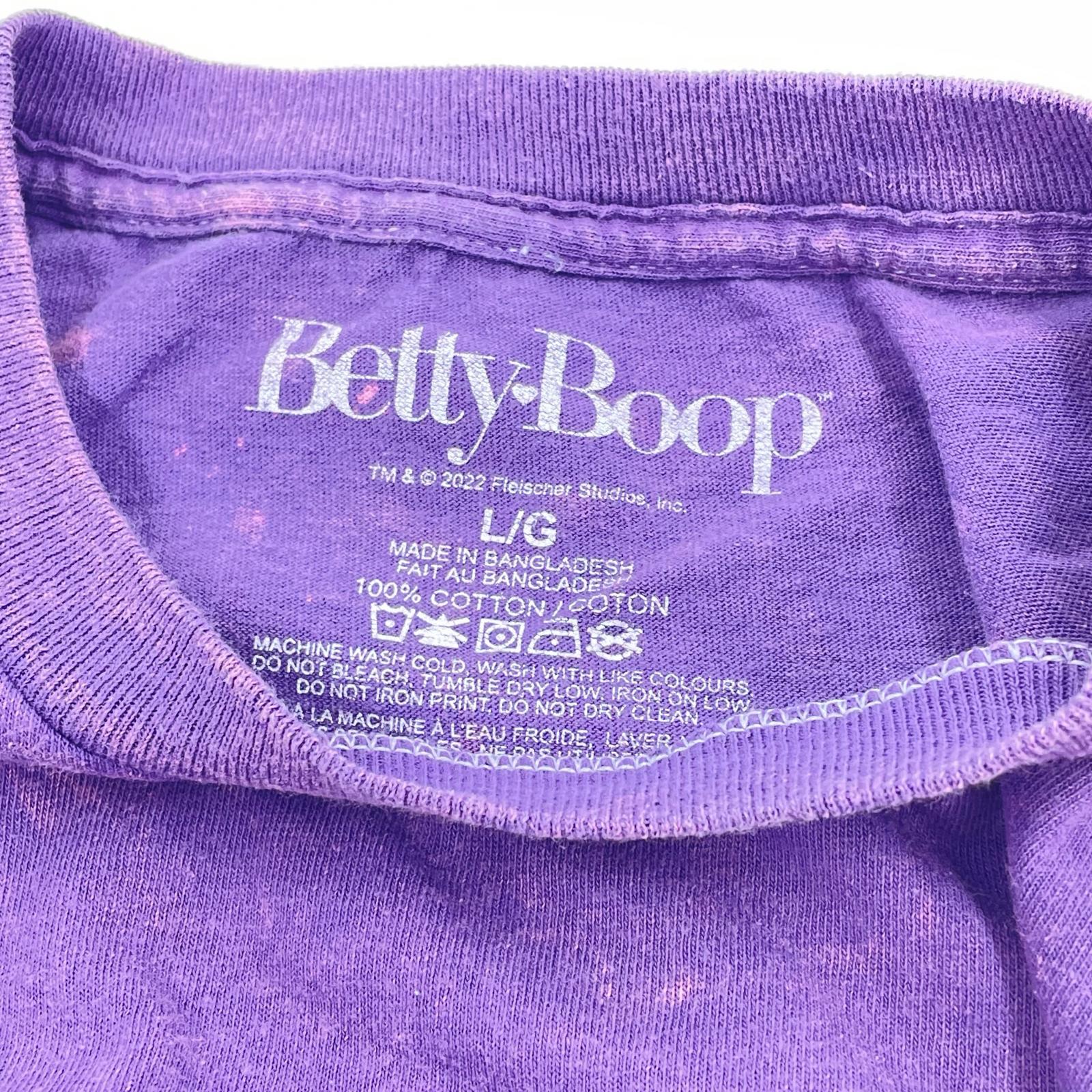半袖Tシャツ KITH VINTAGE BETTY BOOP 2025 Tee L 紫 L パープル