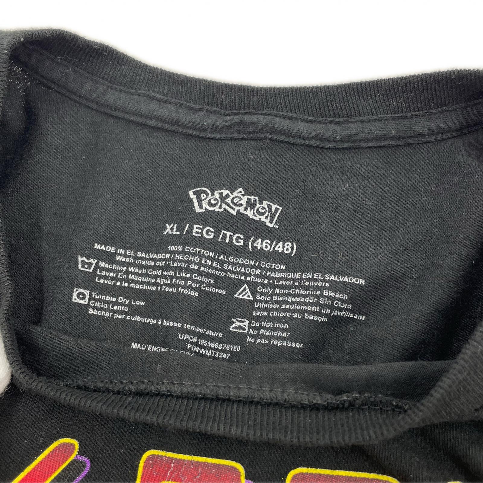 半袖Tシャツ KITH VINTAGE ピカチュウ 2025 Tee XL 黒 ブラック
