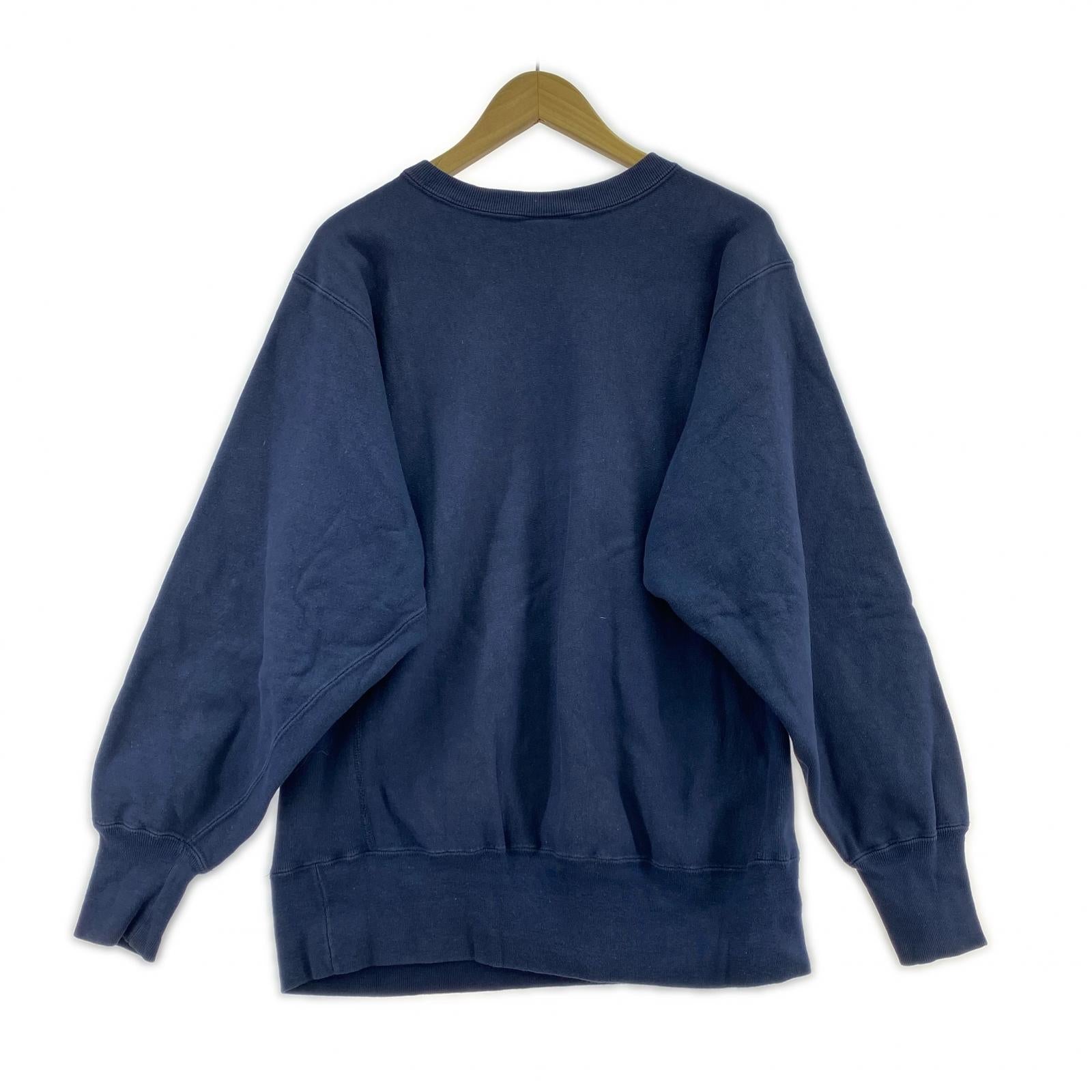 スウェット 90s リバースウィーブ ネイビー (L) L ネイビー