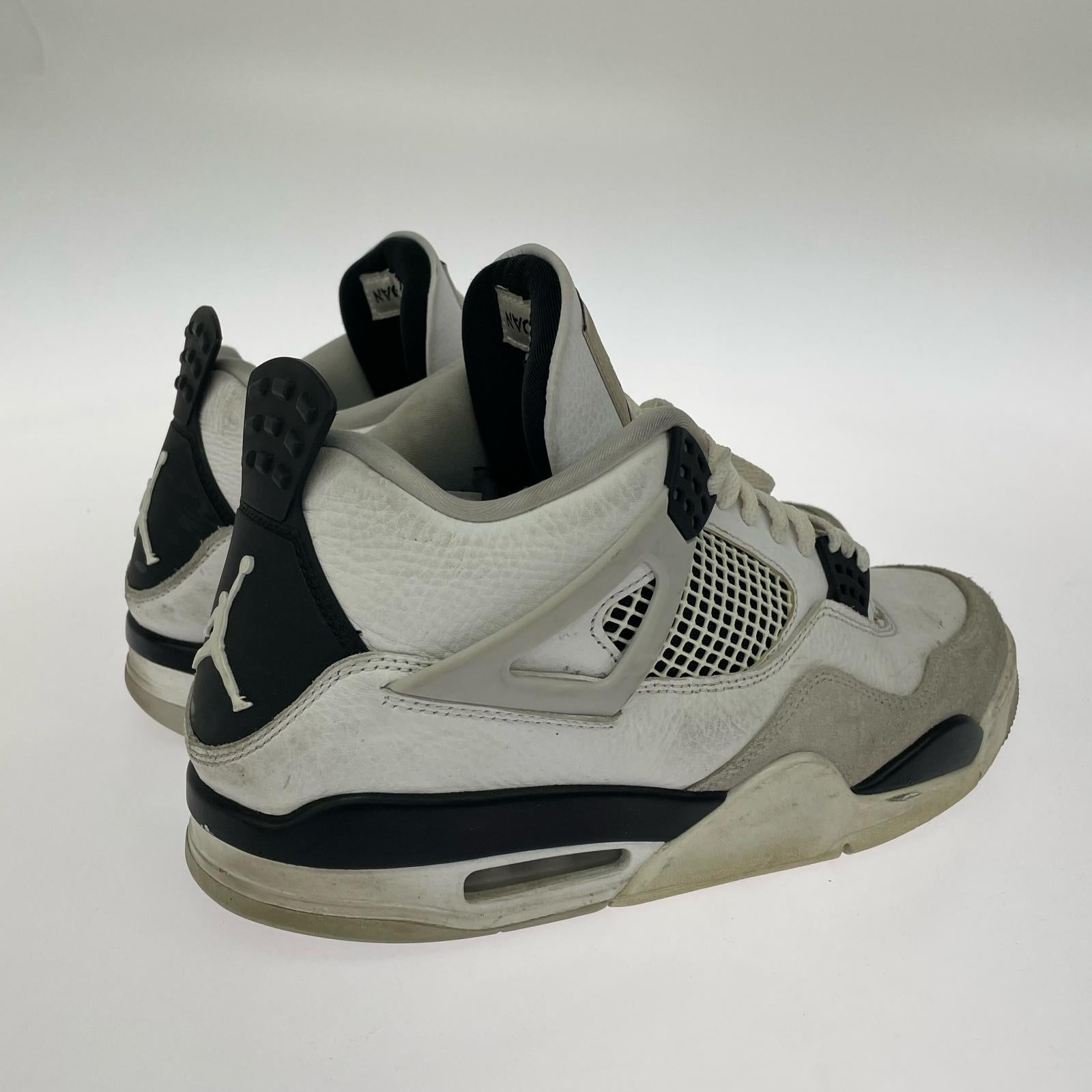 スニーカー Air Jordan 4 Retro MILITARY BLACK/29cm 29cm (US11 UK10 1/2 EU48) ホワイト