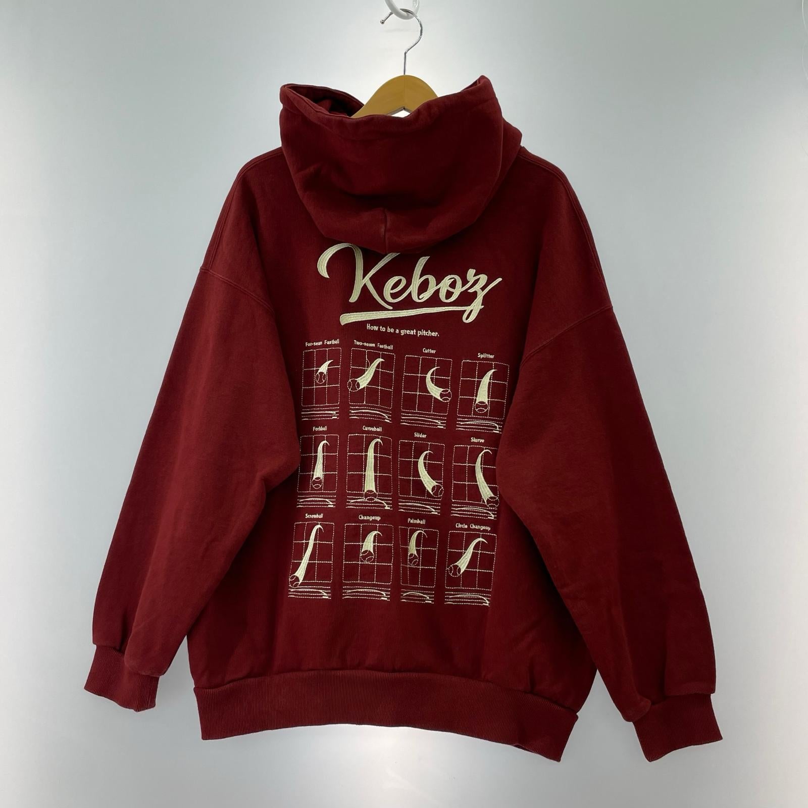 パーカー GP SWEAT HOODIE/L/BRW L レッド