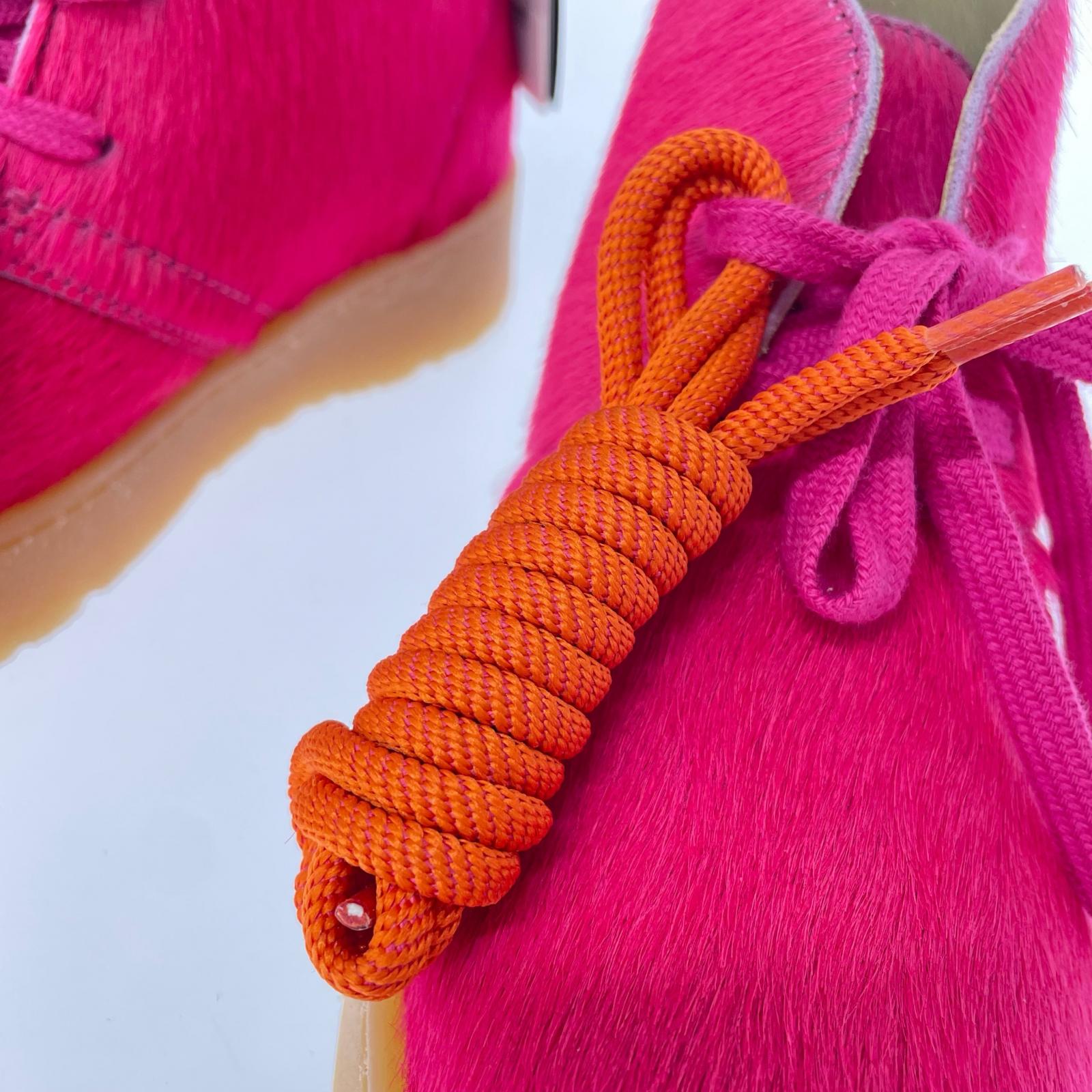 ブーツ ×CLARKS ピンクハラコ (23) ピンク