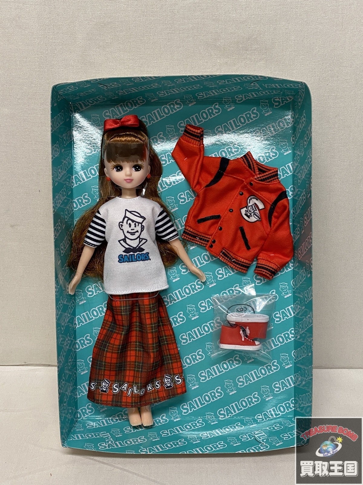 リカちゃん 赤いスタジャン ラストワン フィギュア/グッズ