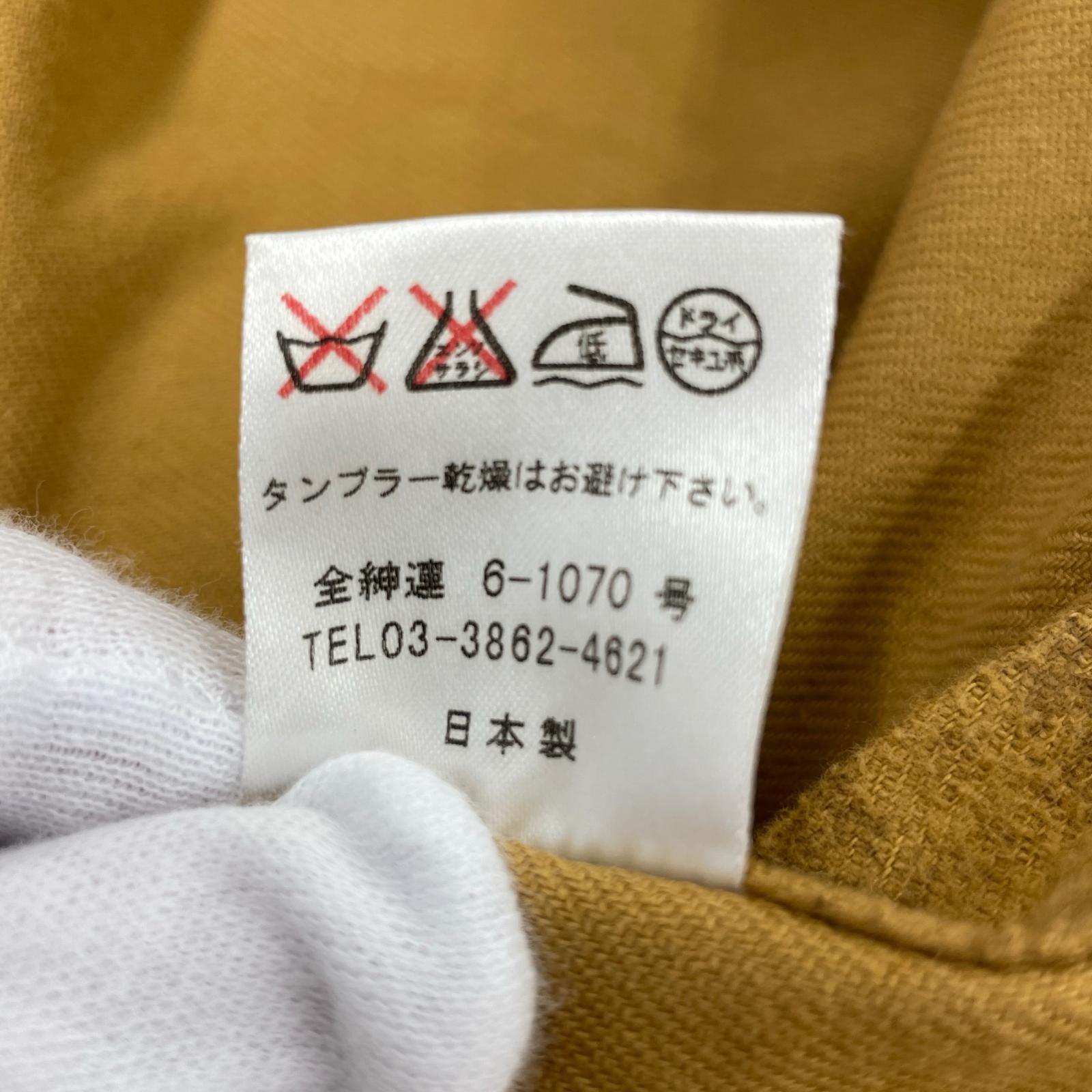 長袖シャツ M/BRW M ブラウン