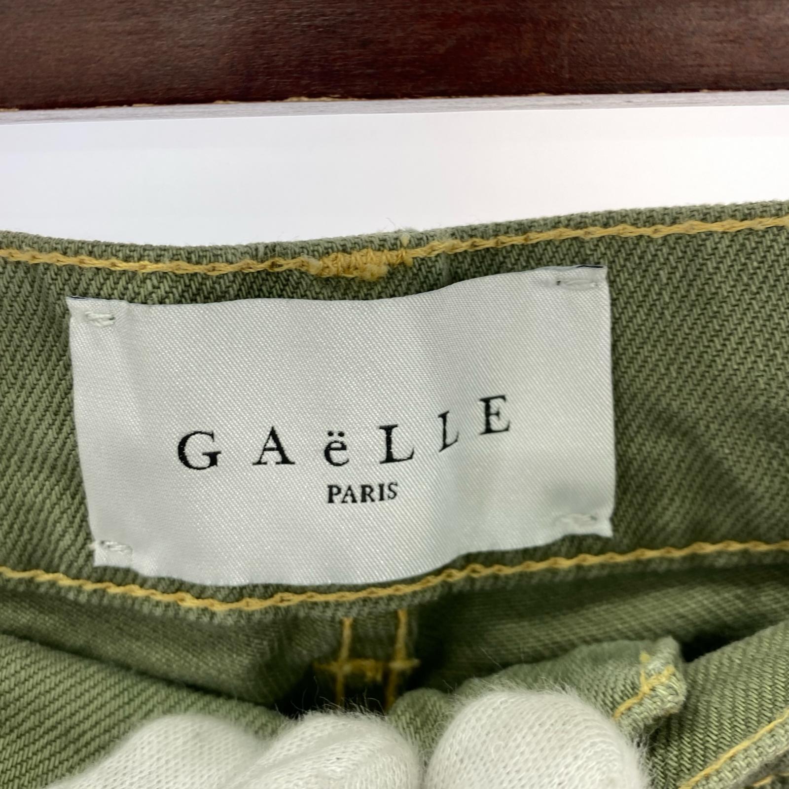 デニムパンツ Gaelle Paris/ダメージデニム/29/KHK 29 カーキ