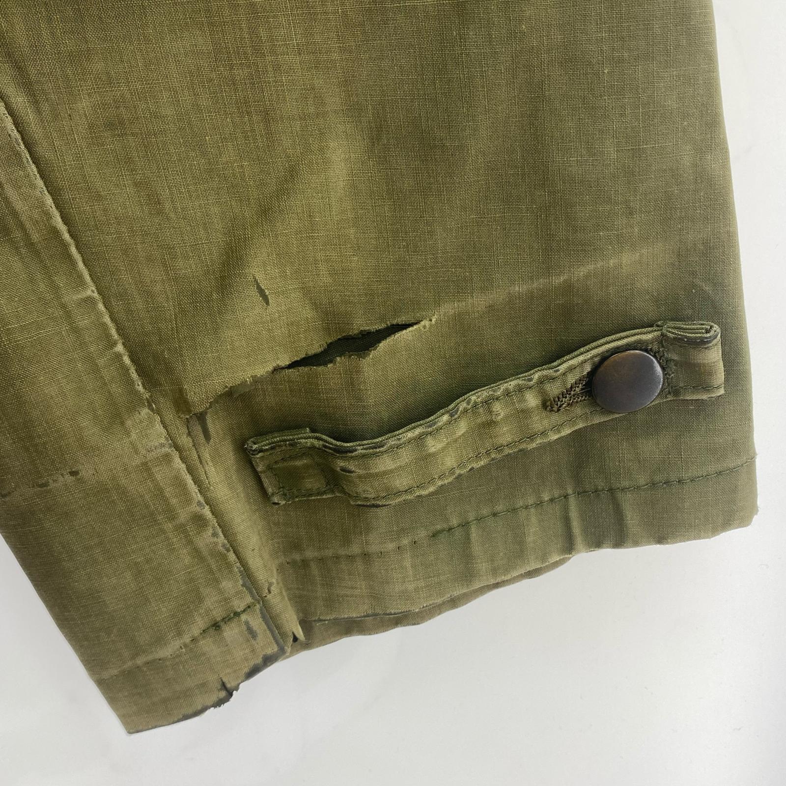 ジャケット 60s 米軍 UISN ウェットウェザーパーカー(-) グリーン