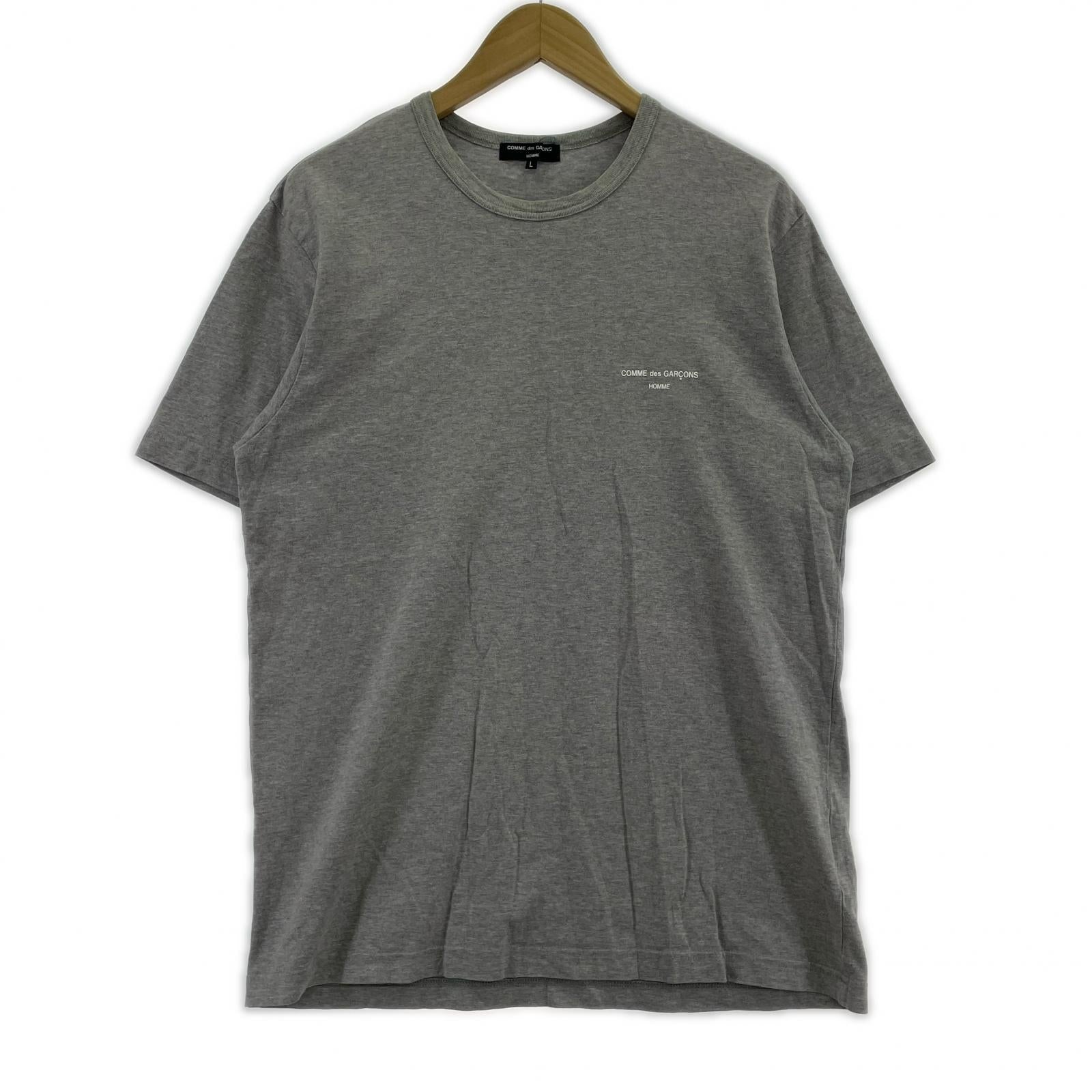 半袖Tシャツ HOMME HF-T009 グレー L グレー