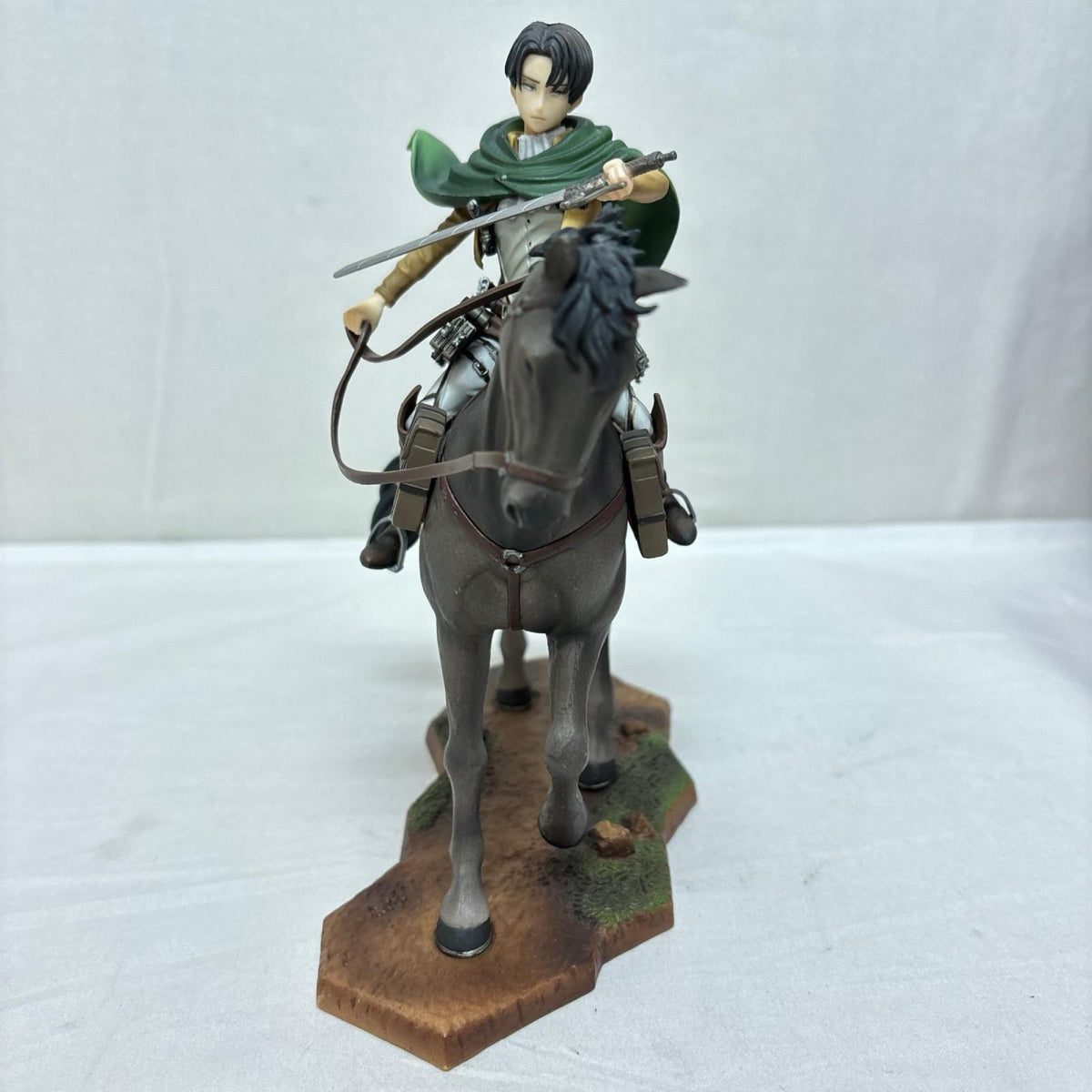 B賞 リヴァイ騎馬フィギュア 進撃の巨人 バンプレスト フィギュア/グッズ