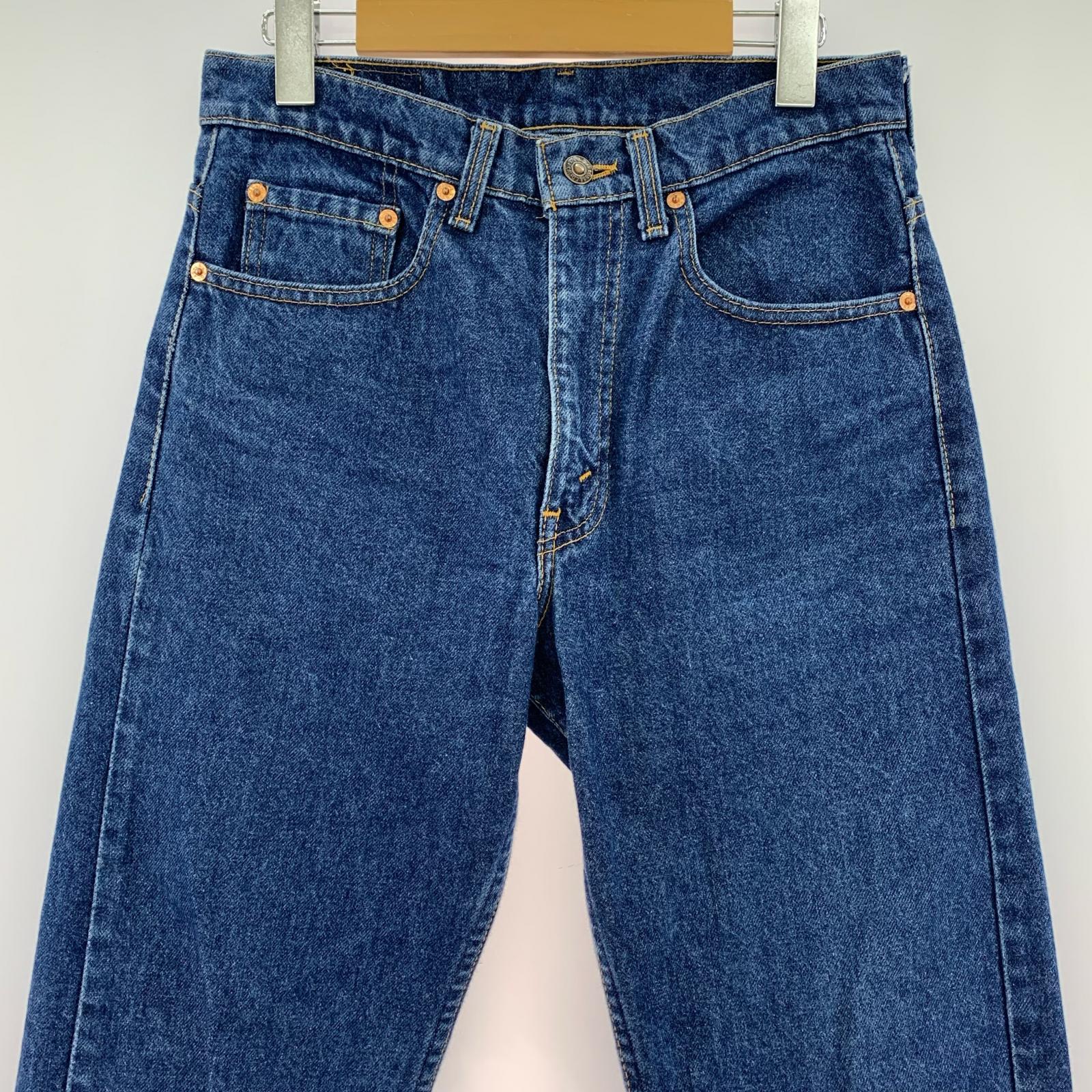 デニムパンツ 90s USA製 裏525 505-0217 (W31L34表記) 31 ブルー