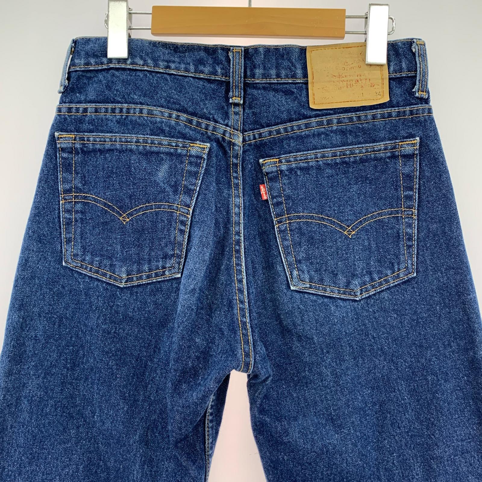 デニムパンツ 90s USA製 裏525 505-0217 (W31L34表記) 31 ブルー