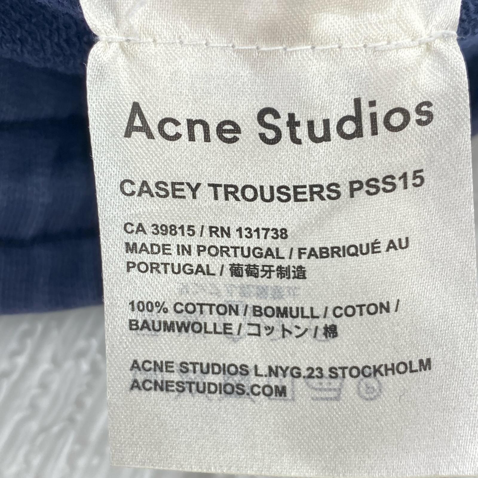 パンツ CASEY TROUSERS PSS15 紺 (S) S ネイビー