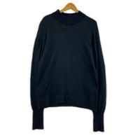 ニット 22AW モックネック M 黒 M ブラック