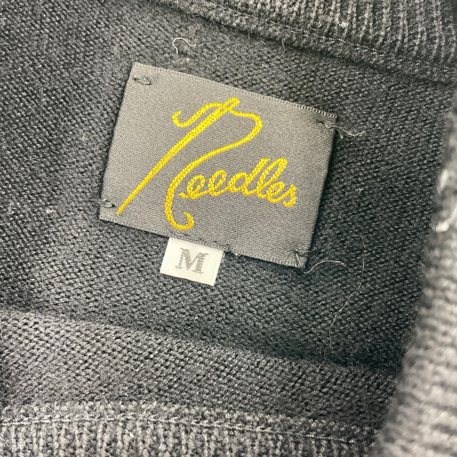 ニット 22AW モックネック M 黒 M ブラック