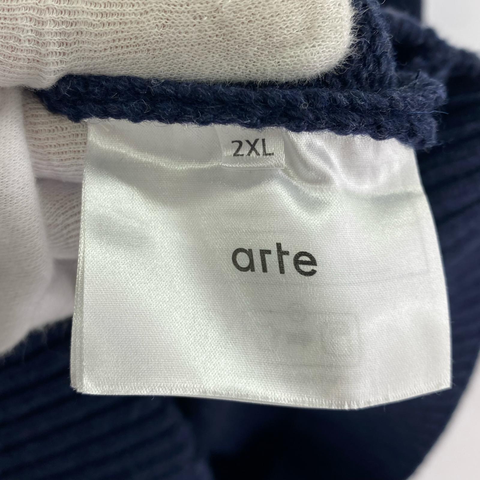 ブルゾン AW25-257C/ジップカーディガン/紺白/2XL