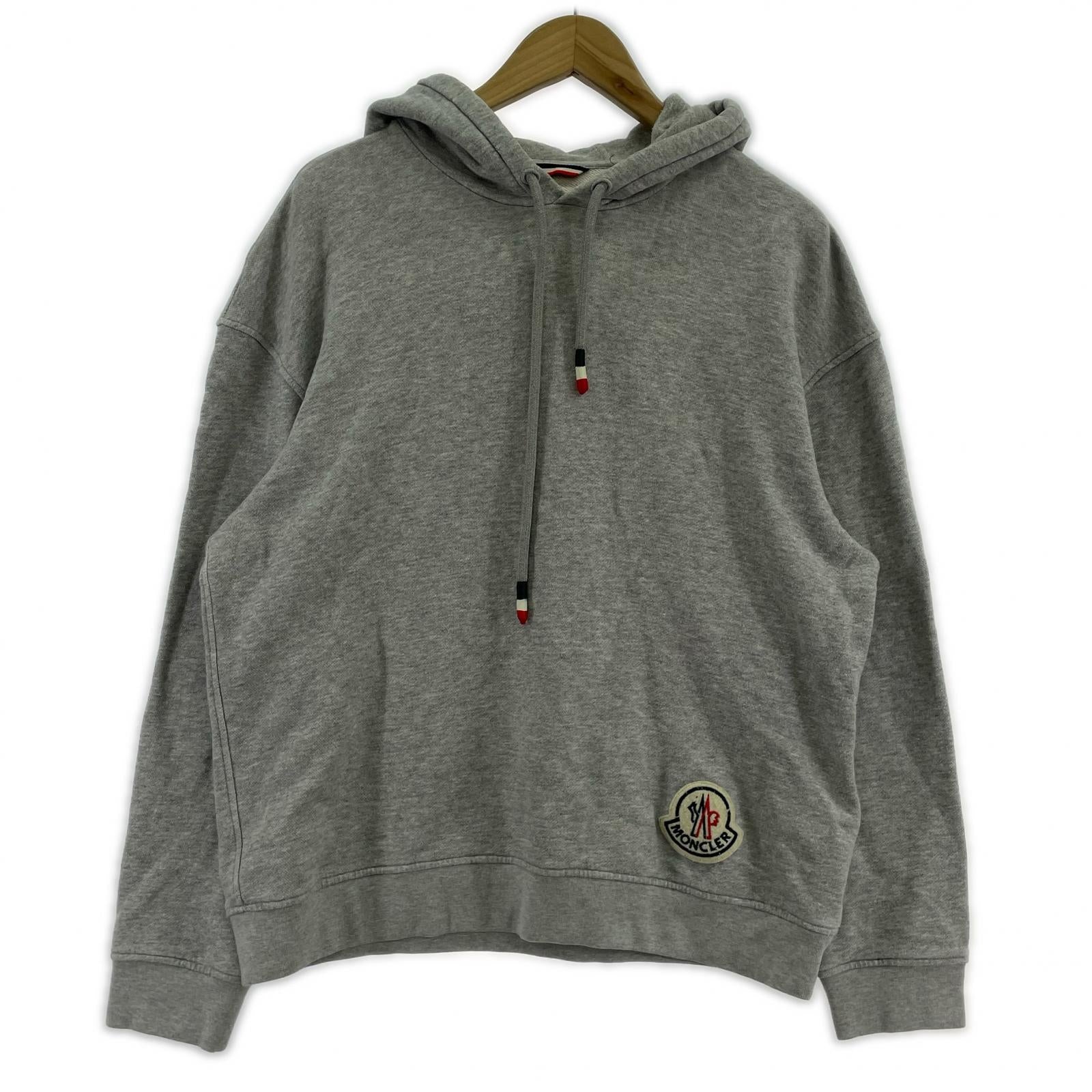 パーカー ロゴワッペン グレー (L) L グレー