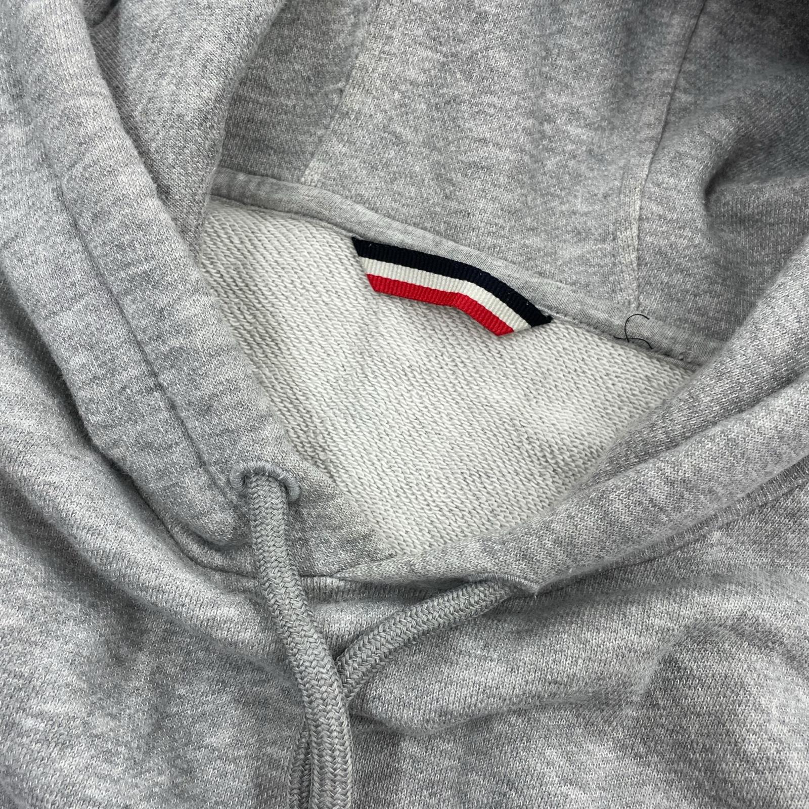 パーカー ロゴワッペン グレー (L) L グレー