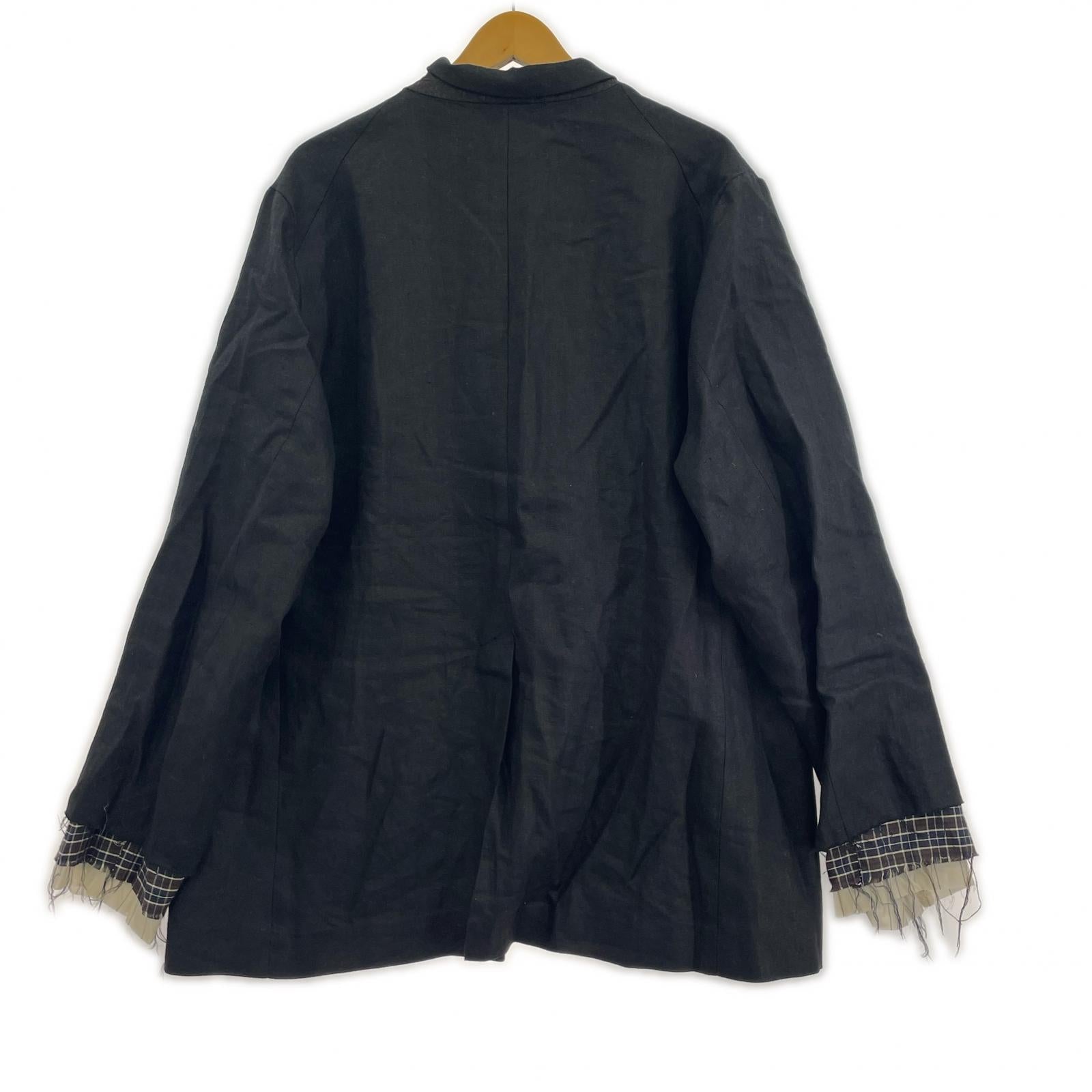 ジャケット LAYERED TAILORED JACKET/2/ブラック/ANC-JK71 ブラック