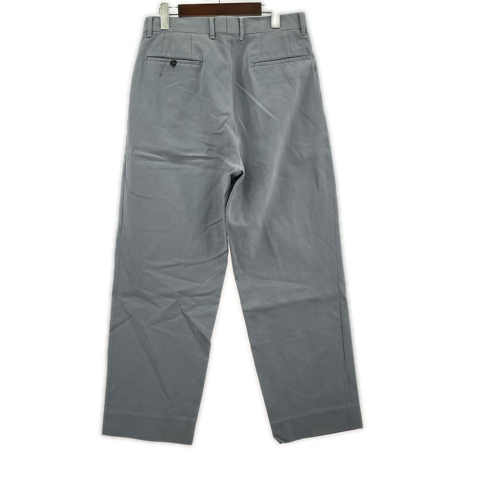 パンツ 2PLEATS TROUSERS JEFFERY/2/グレー グレー