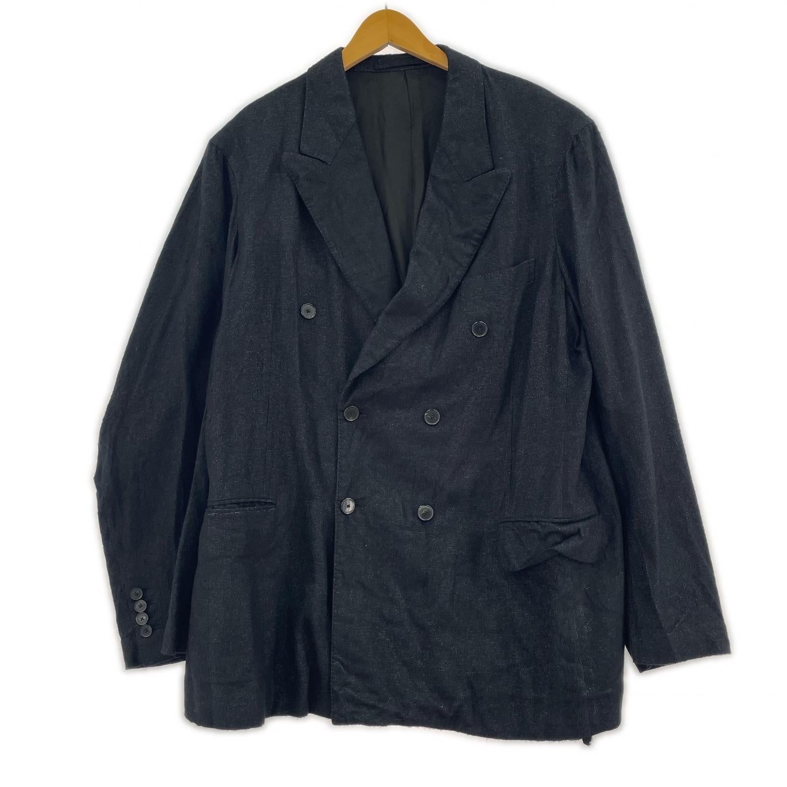 ジャケット DOUBLE WASHED EM JACKET/3/ブラック ブラック