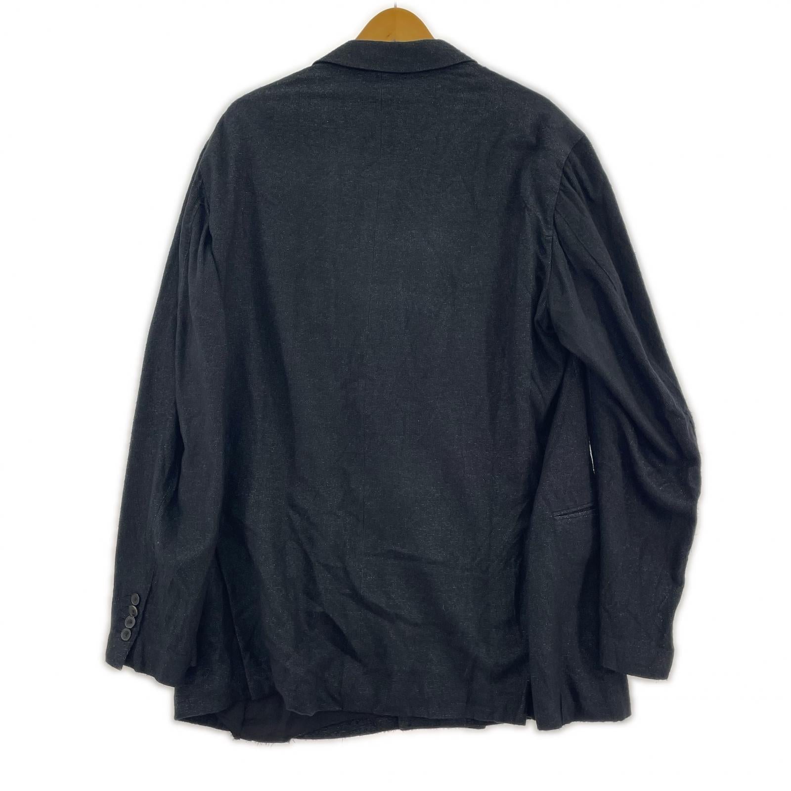 ジャケット DOUBLE WASHED EM JACKET/3/ブラック ブラック