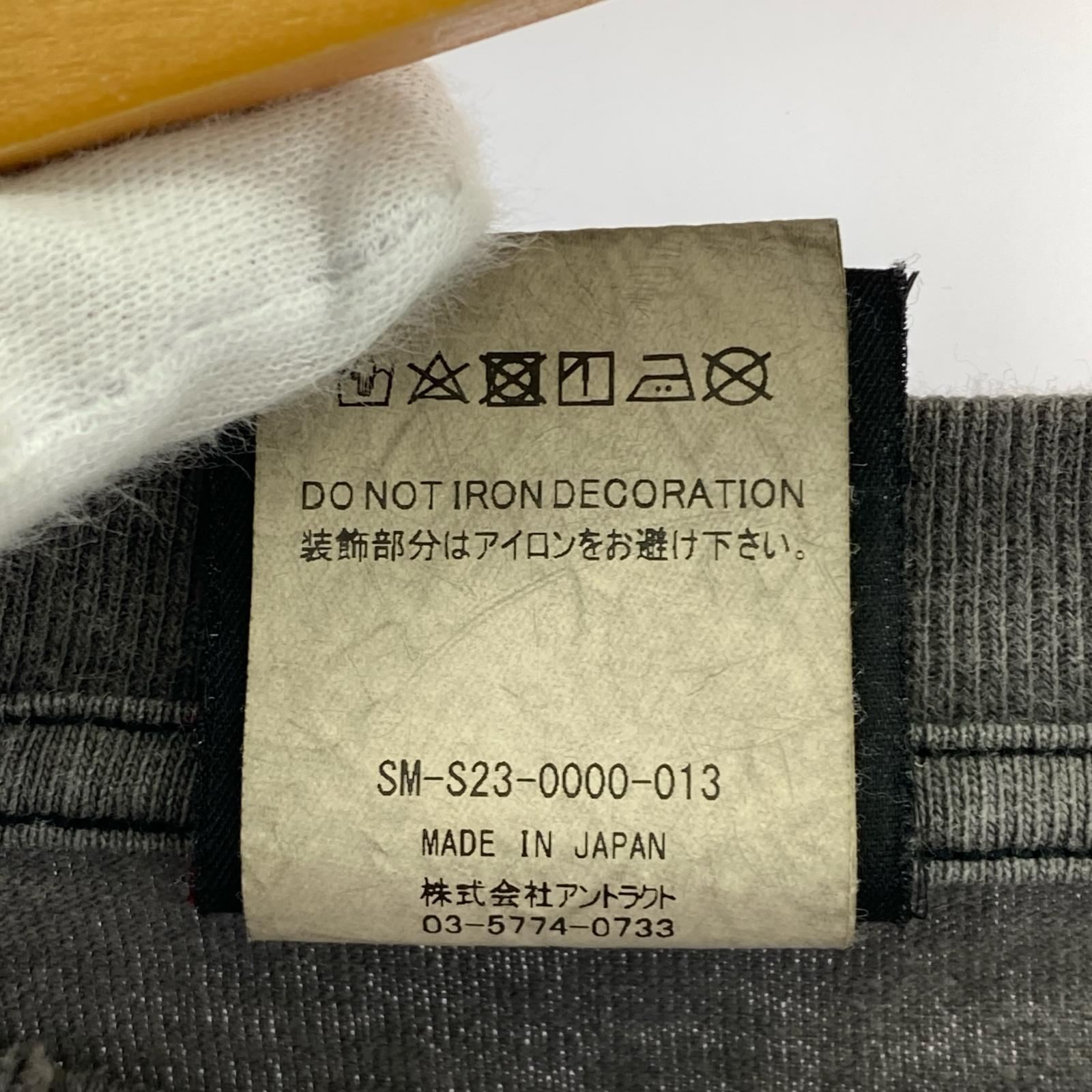 半袖Tシャツ 23SS SS TEE / BLUE FACE M M グレー