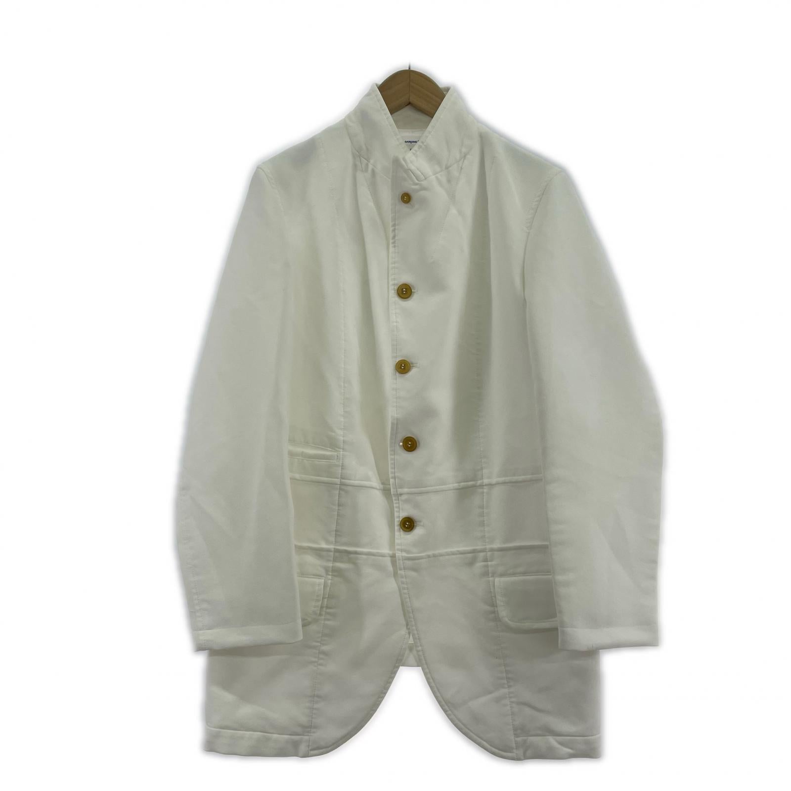 ジャケット COMME des GARCONS SHIRT 23SS ポリ5Bデザインジャケット S ホワイト S ホワイト