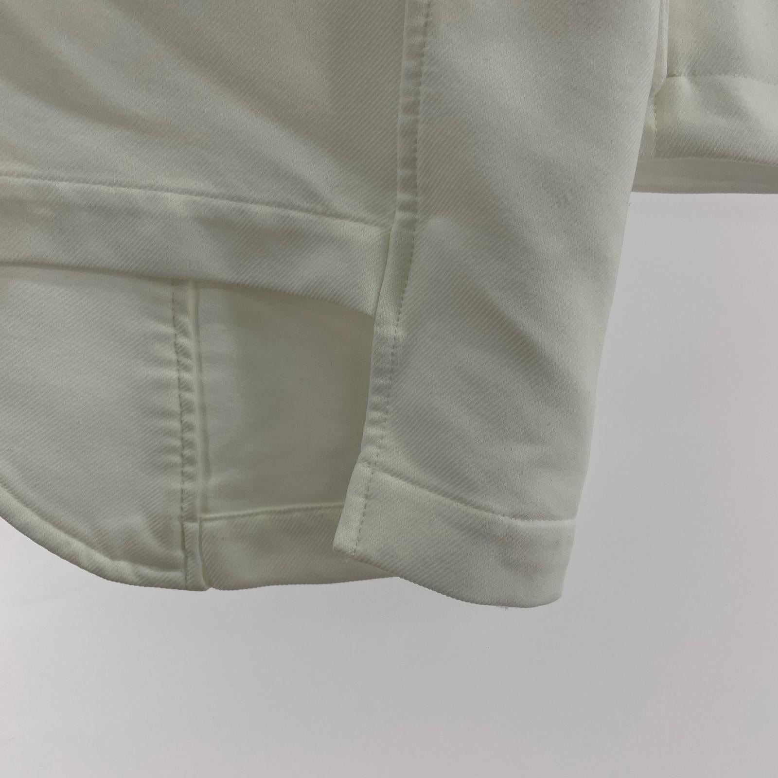 ジャケット COMME des GARCONS SHIRT 23SS ポリ5Bデザインジャケット S ホワイト S ホワイト