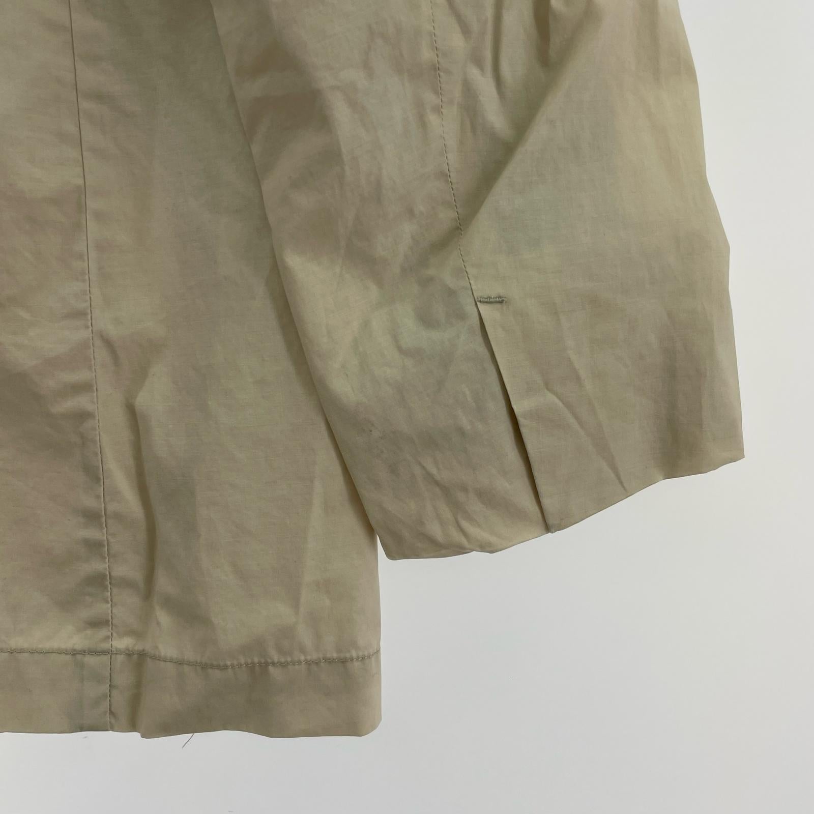 ジャケット JIL SANDER RAF SIMONS期 ライトウェイト 2Bジャケット 48 ベージュ 48 ベージュ