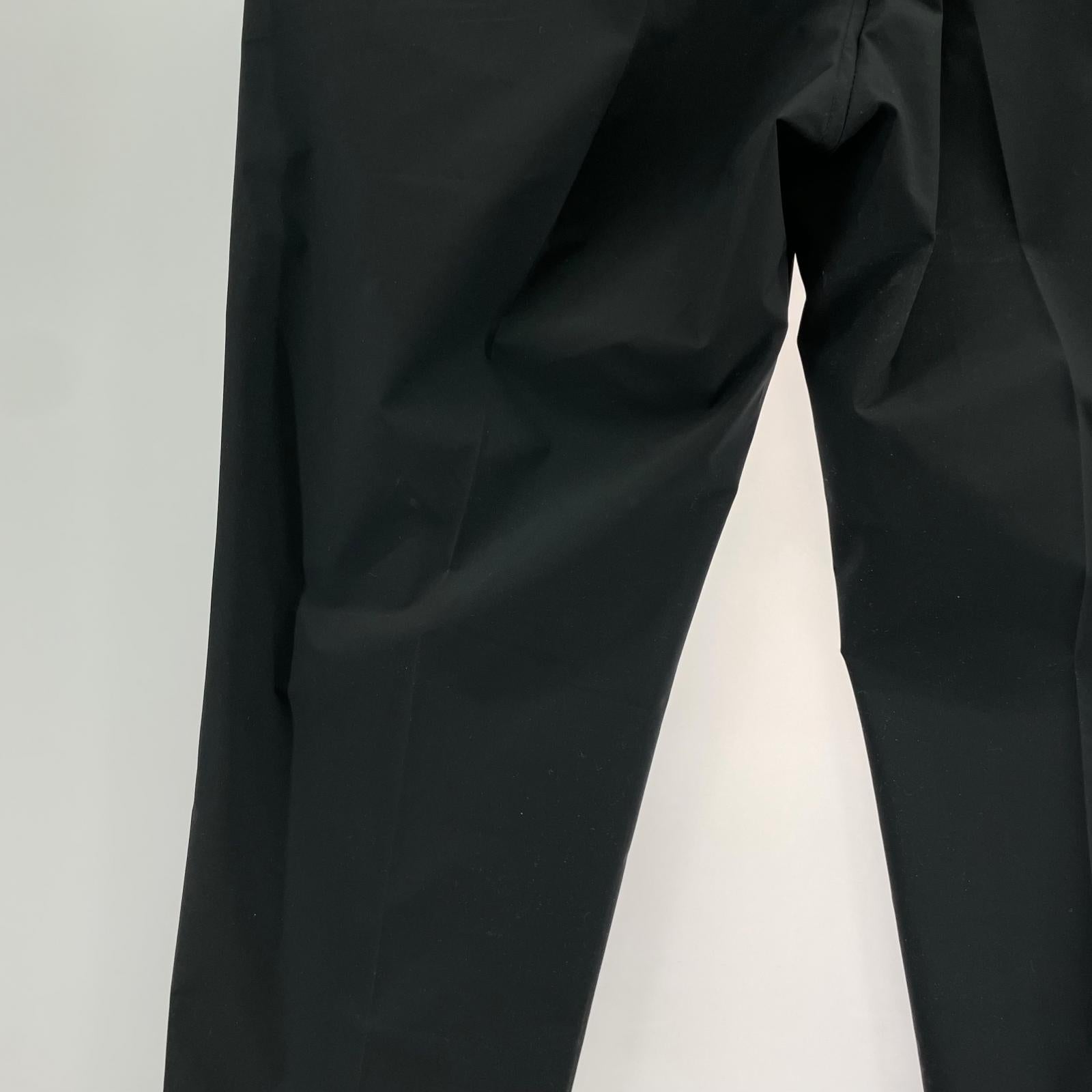 パンツ ストレッチパンツ 黒 L ブラック