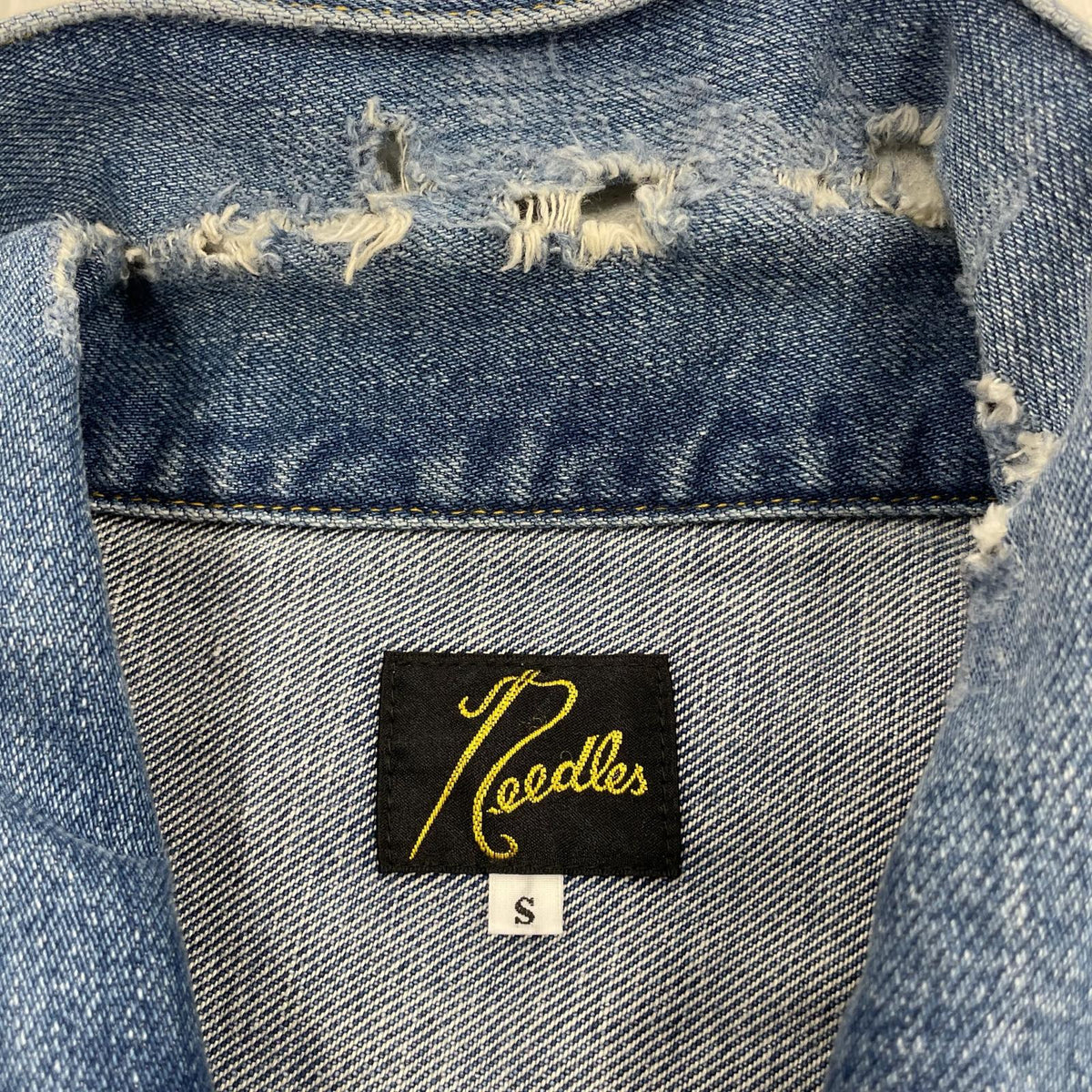 デニムジャケット Assorted Patches Jean Jacket S KP137 S
