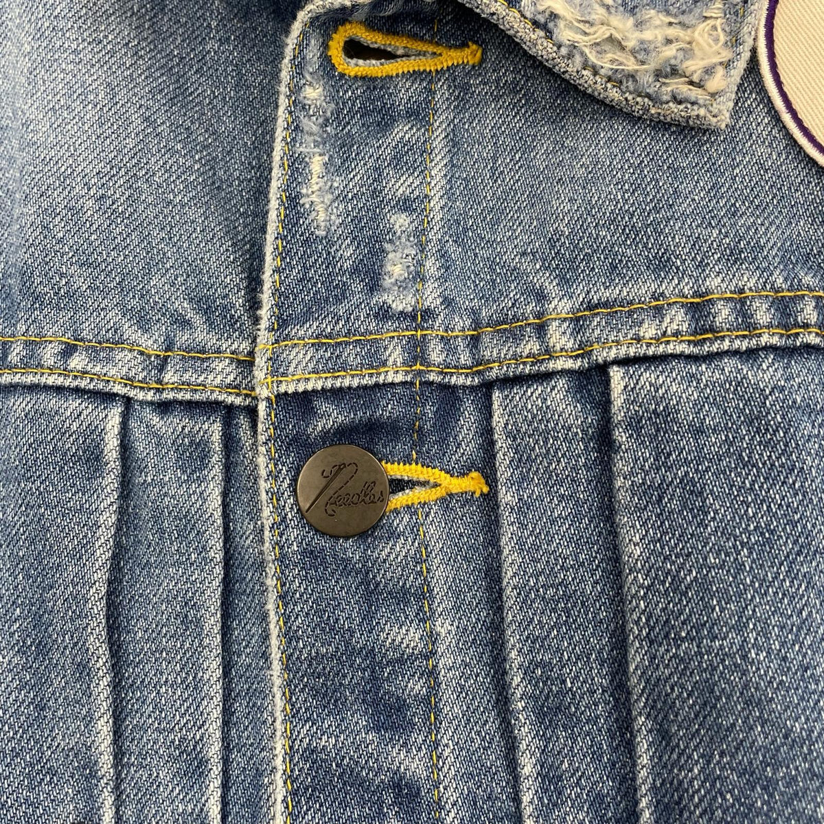 デニムジャケット Assorted Patches Jean Jacket S KP137 S