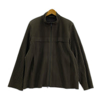 長袖Tシャツ HOMME PLISSE BODY ARCH グレー (2) 2 ブラウン