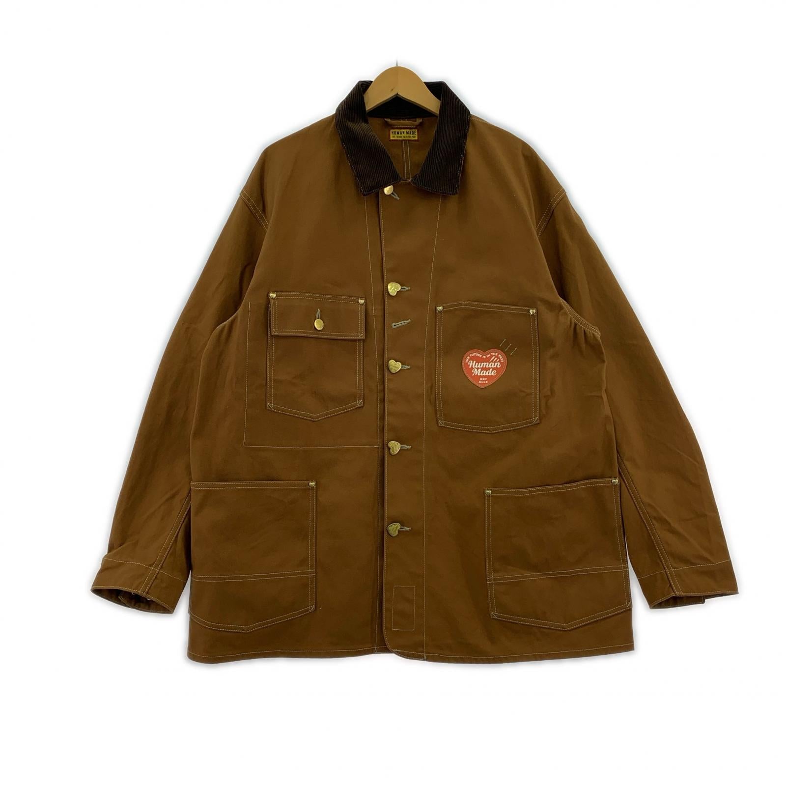 ジャケット DUCK COVERALL XXL ブラウン HM29JK008 ブラウン