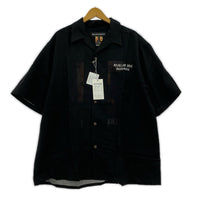 半袖シャツ MULHOLLAND DRIVE アロハシャツ BLK ブラック
