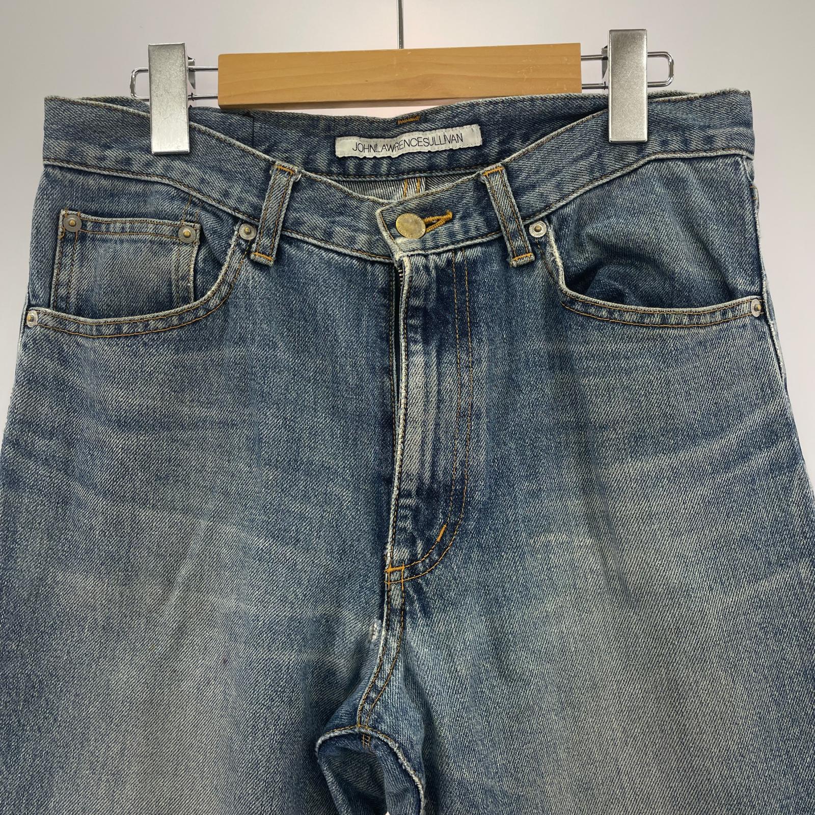 デニムパンツ デニムフレアパンツ W32 46