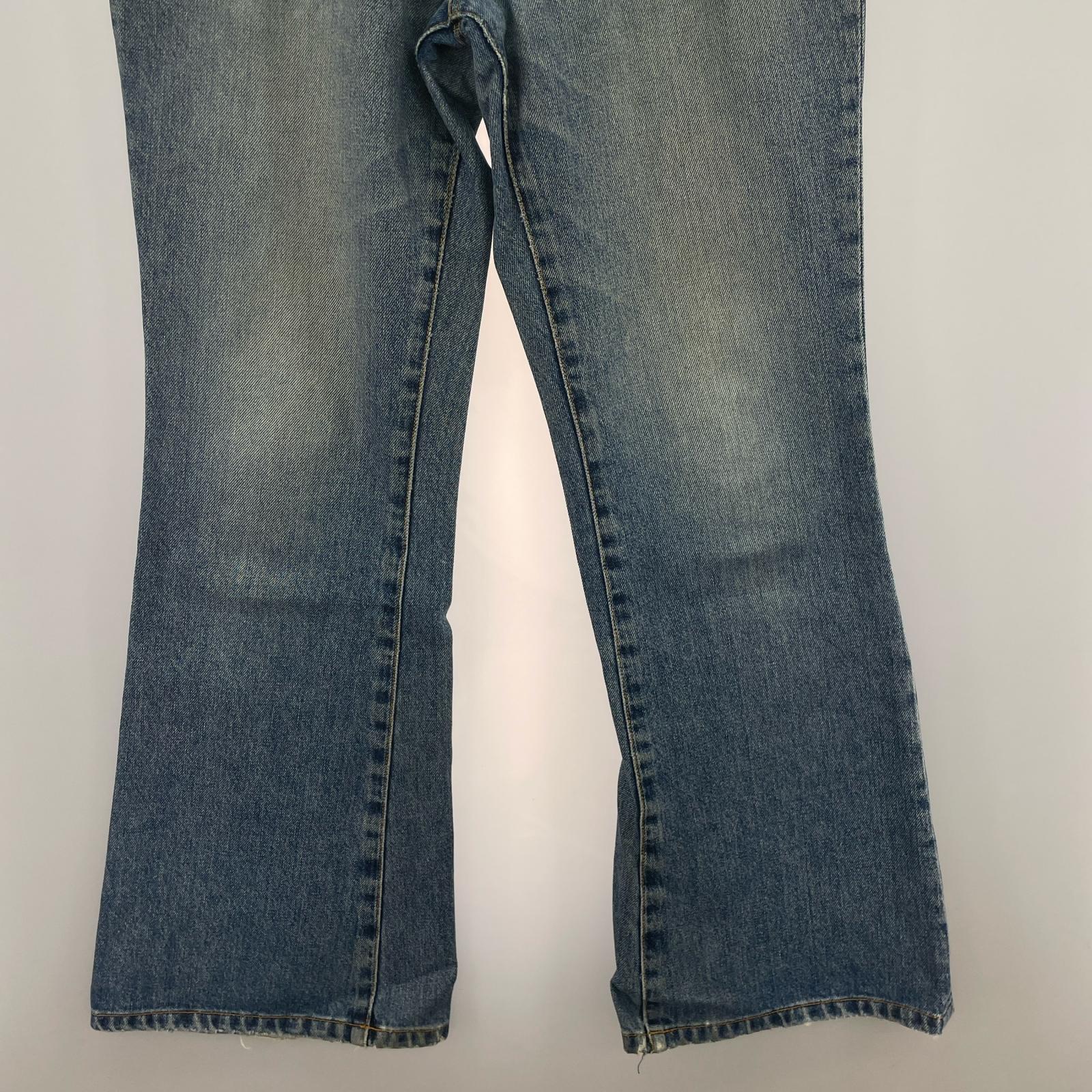 デニムパンツ デニムフレアパンツ W32 46