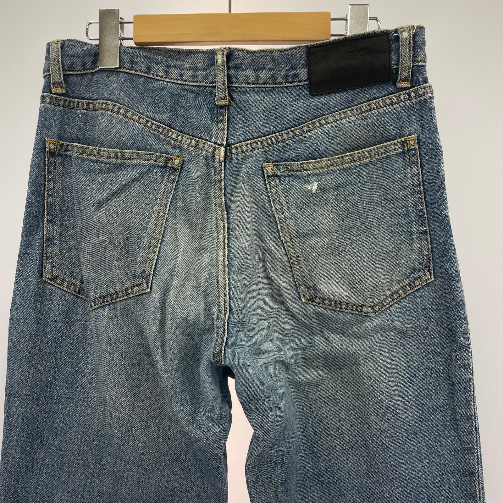 デニムパンツ デニムフレアパンツ W32 46