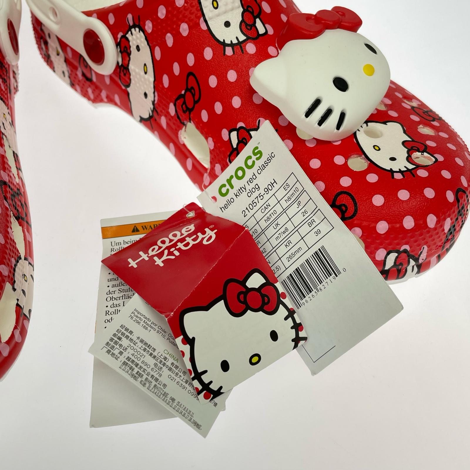その他靴 ×ハローキティ サンダル M レッド