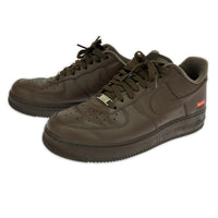スニーカー ×Supreme AIR FORCE 1 LOW Baroque Brown 28.0cm 28cm (US10 UK9 1/2 EU46) ブラウン