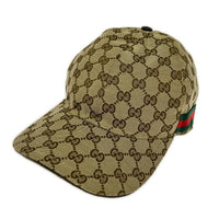GUCCI GGキャンバス シェリーライン キャップ