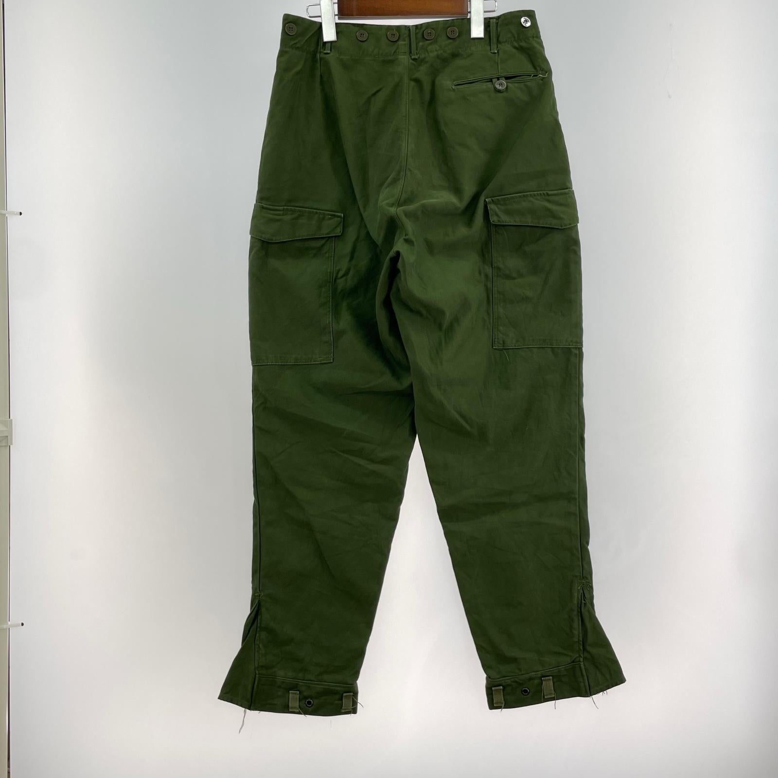 パンツ スウェーデン軍 M-59 W32 カーキ