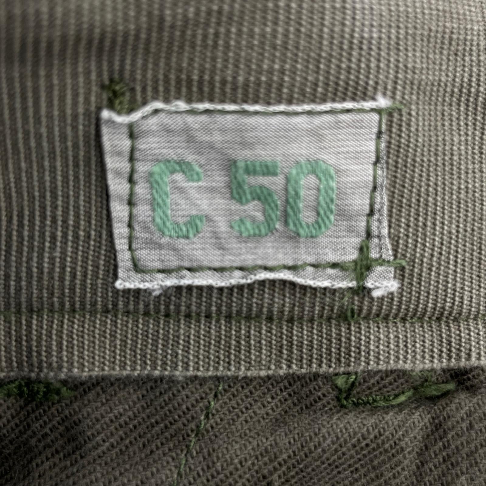 パンツ スウェーデン軍 M-59 W32 カーキ