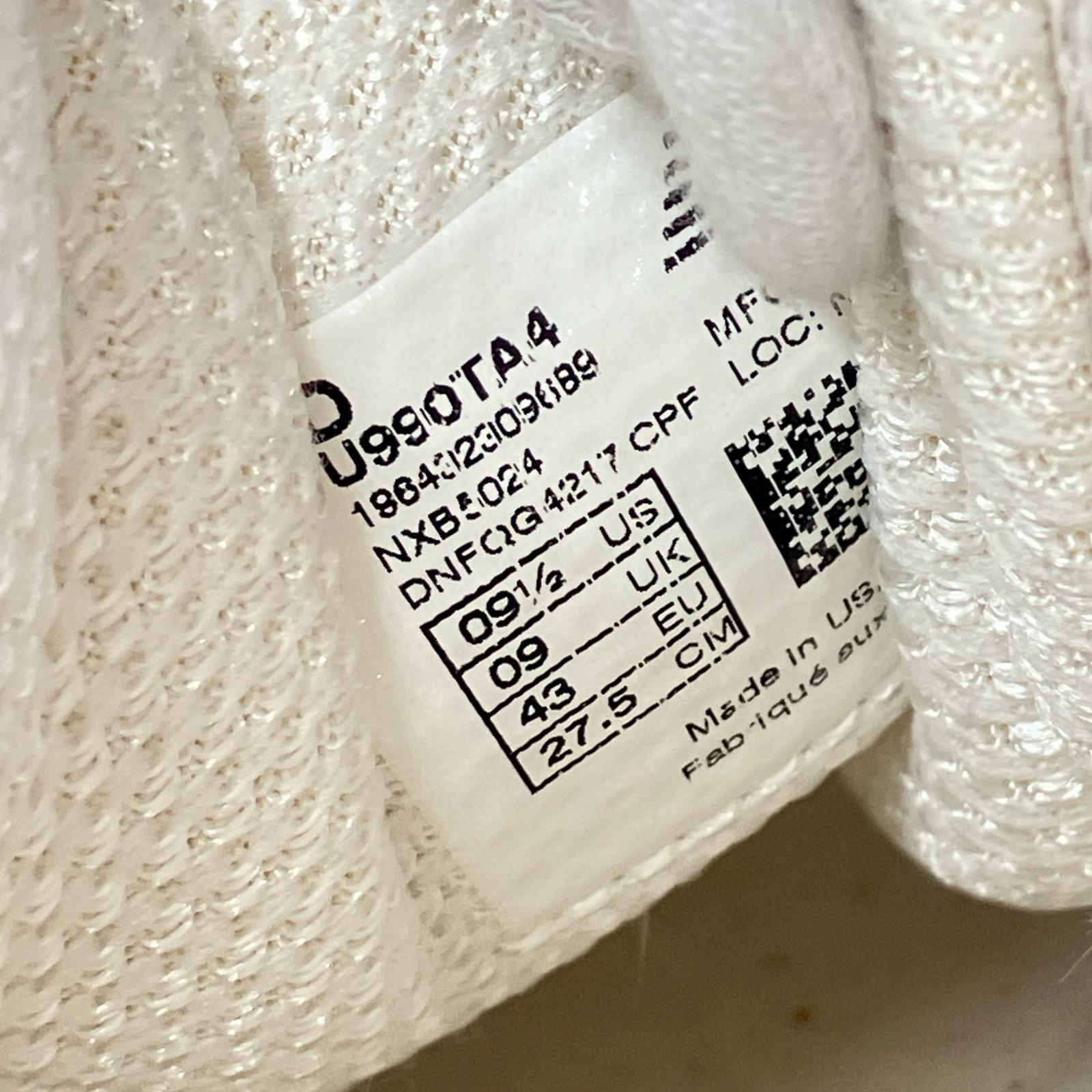 スニーカー u990TA4 Made in USA 990 v4 TA4 27.5cm (US9 1/2 UK9 EU45) グレー