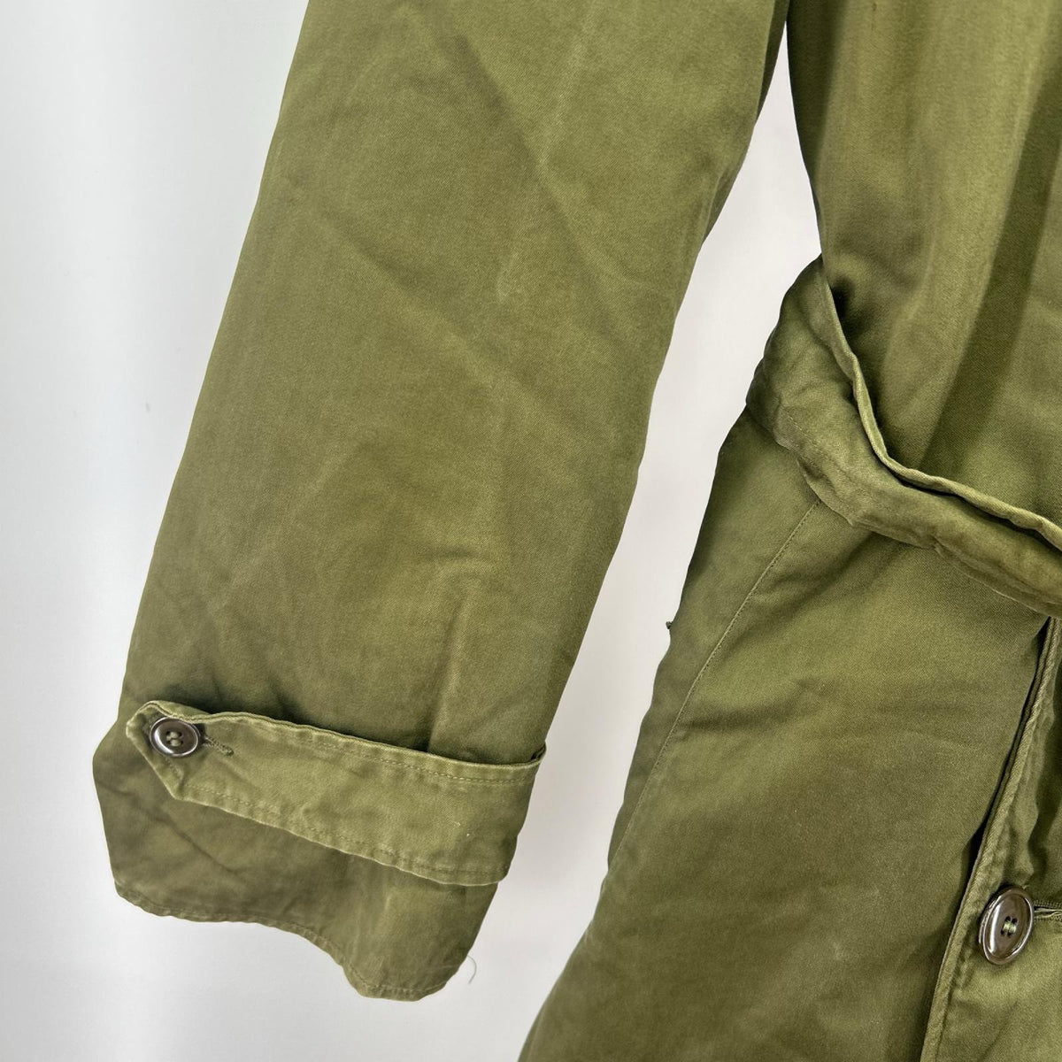 ミリタリージャケット 40s US ARMY オフィサーコート ライナー付き S カーキ