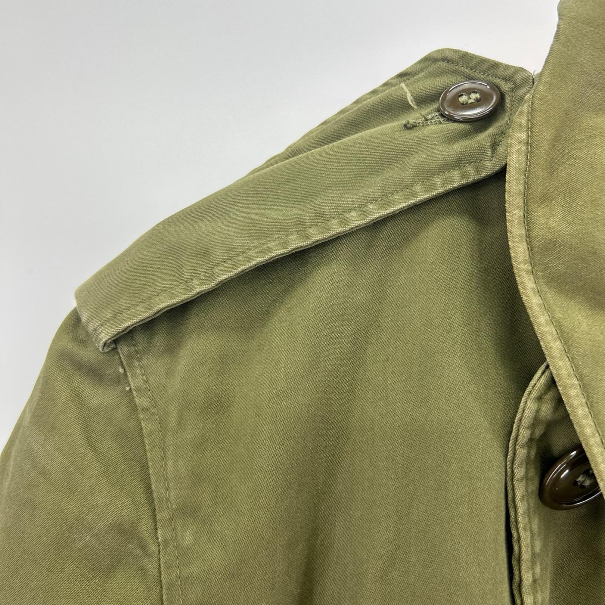 ミリタリージャケット 40s US ARMY オフィサーコート ライナー付き S カーキ