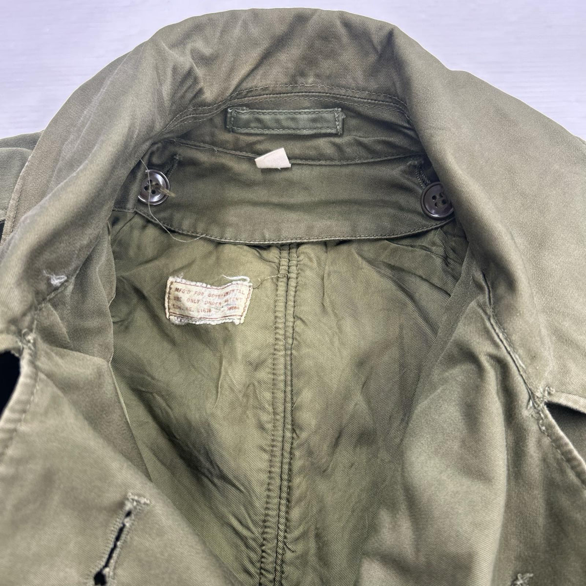 ミリタリージャケット 40s US ARMY オフィサーコート ライナー付き S カーキ