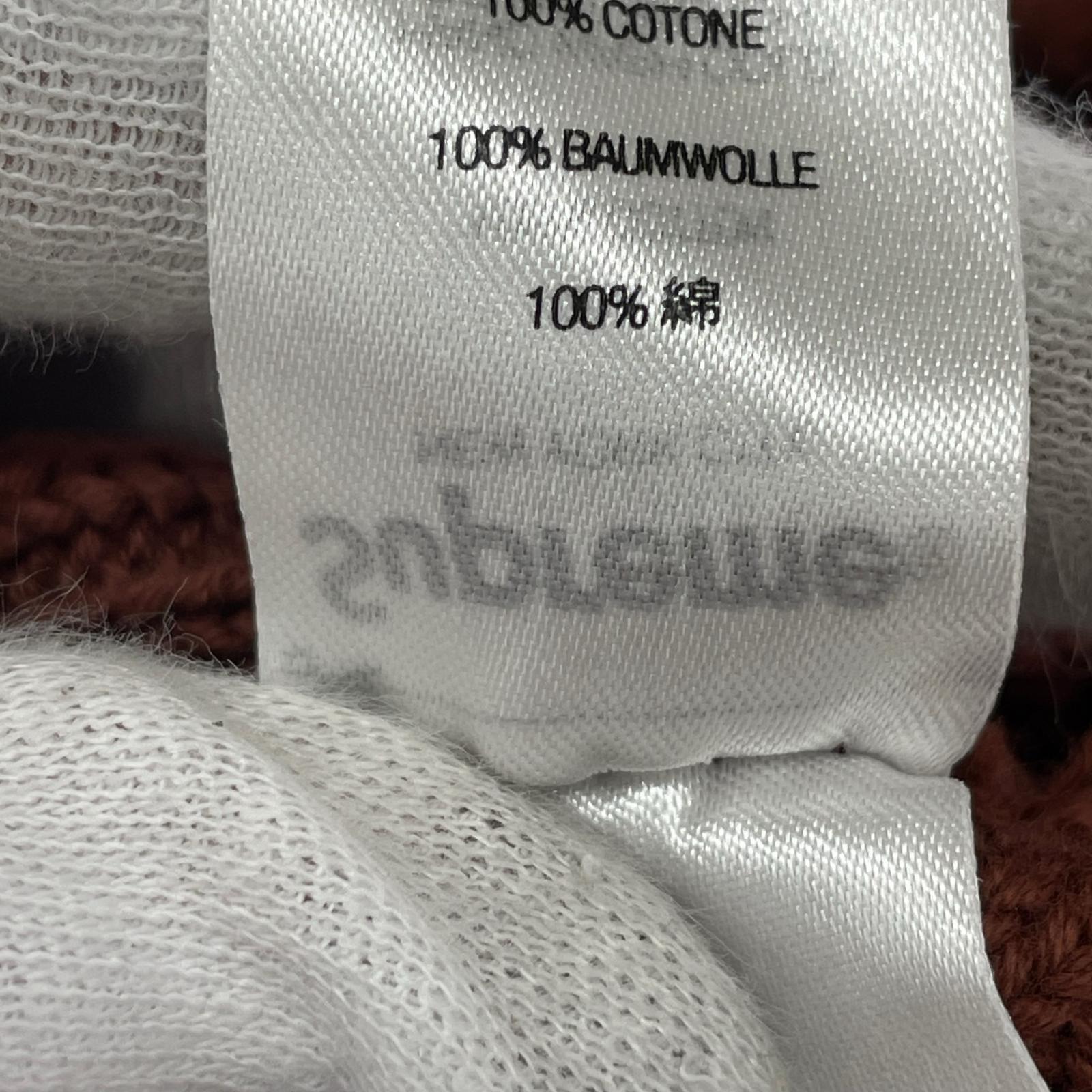 ニットキャップ overdyed ribbed beanie 茶 ブラウン