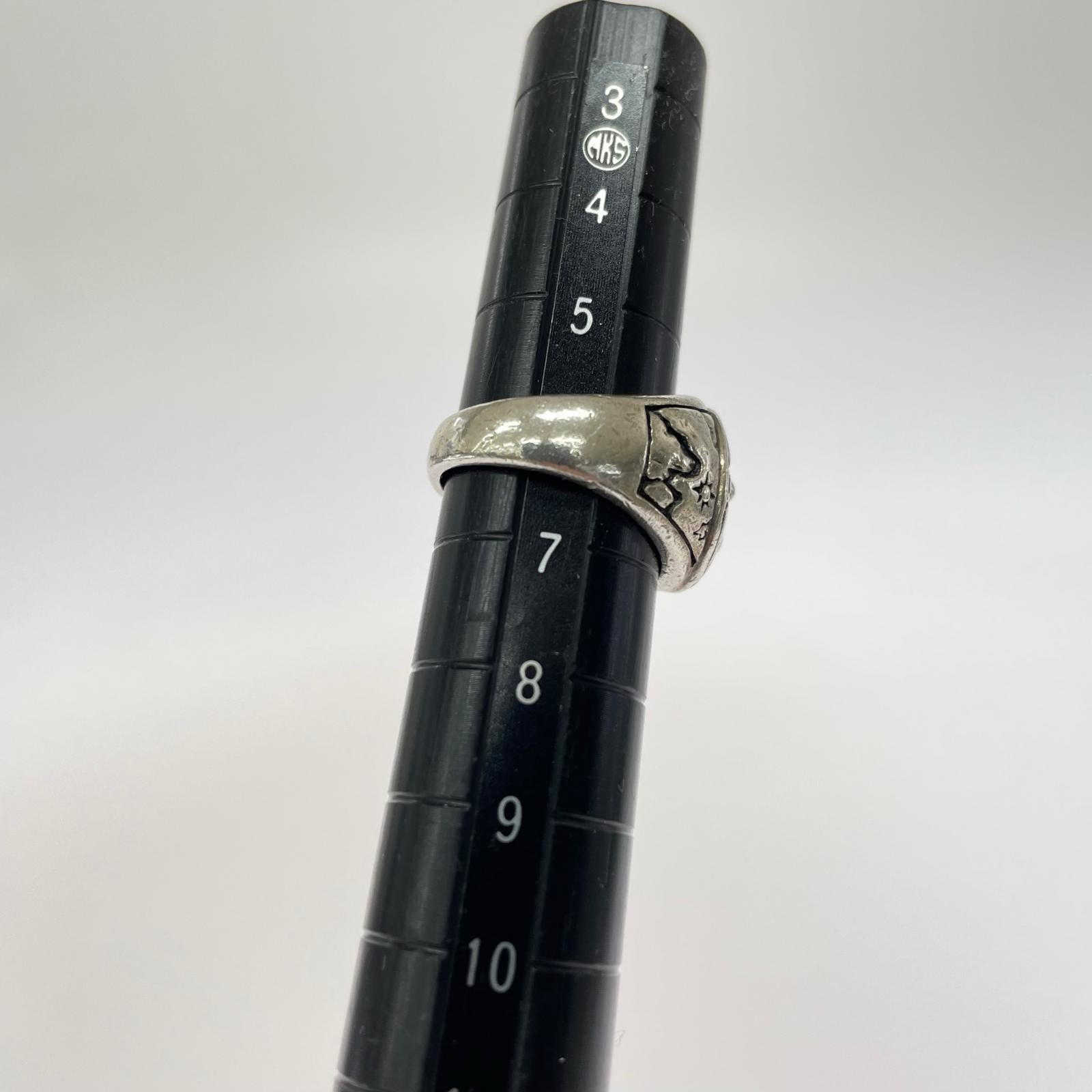 リング・指輪 925 クロス オニキスリング シルバー