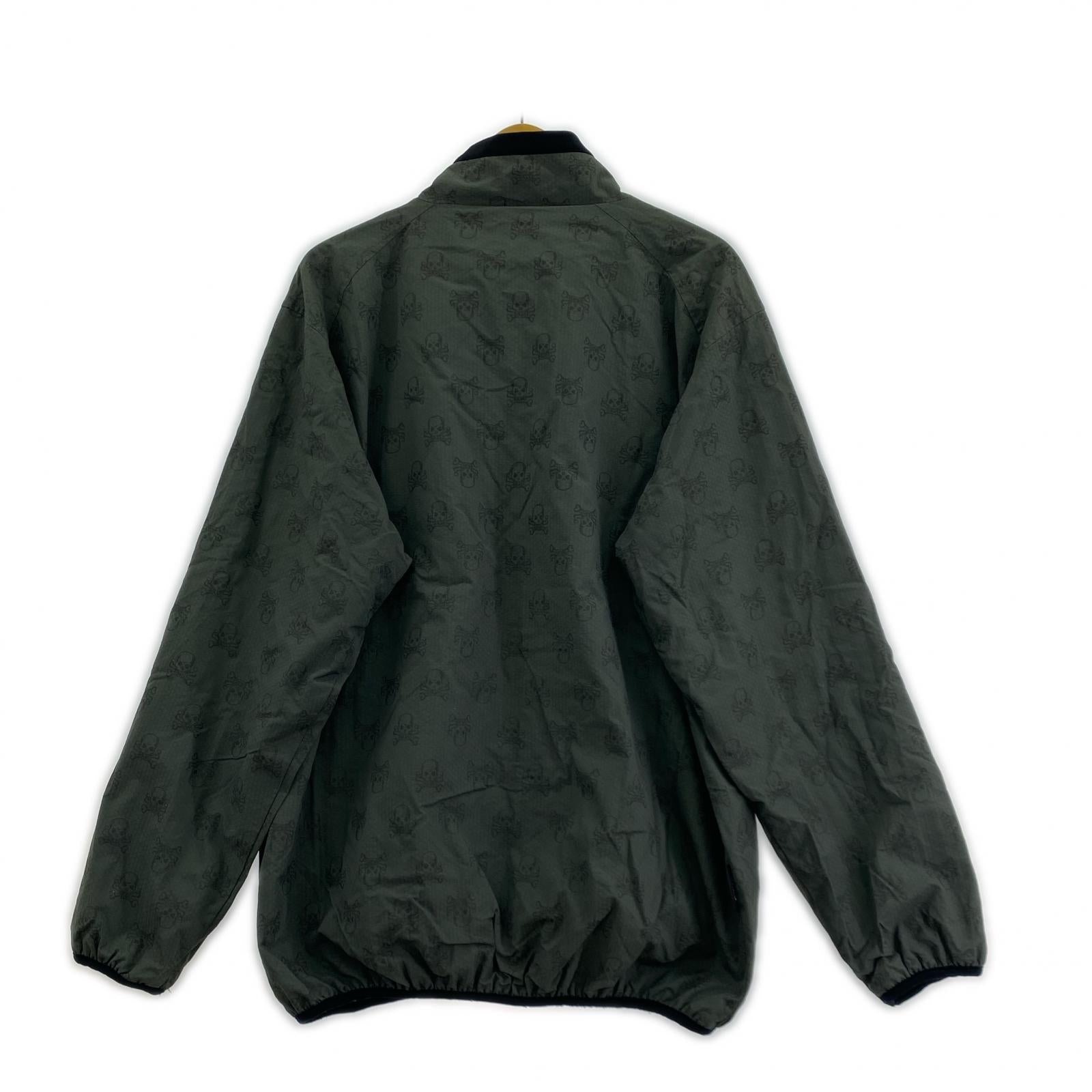 ジャケット OLD VANS スカル柄 (L) L グレー