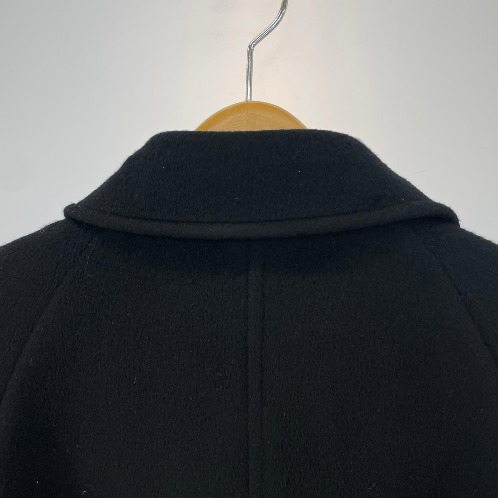 その他アウター ウールカシミヤコート M ブラック